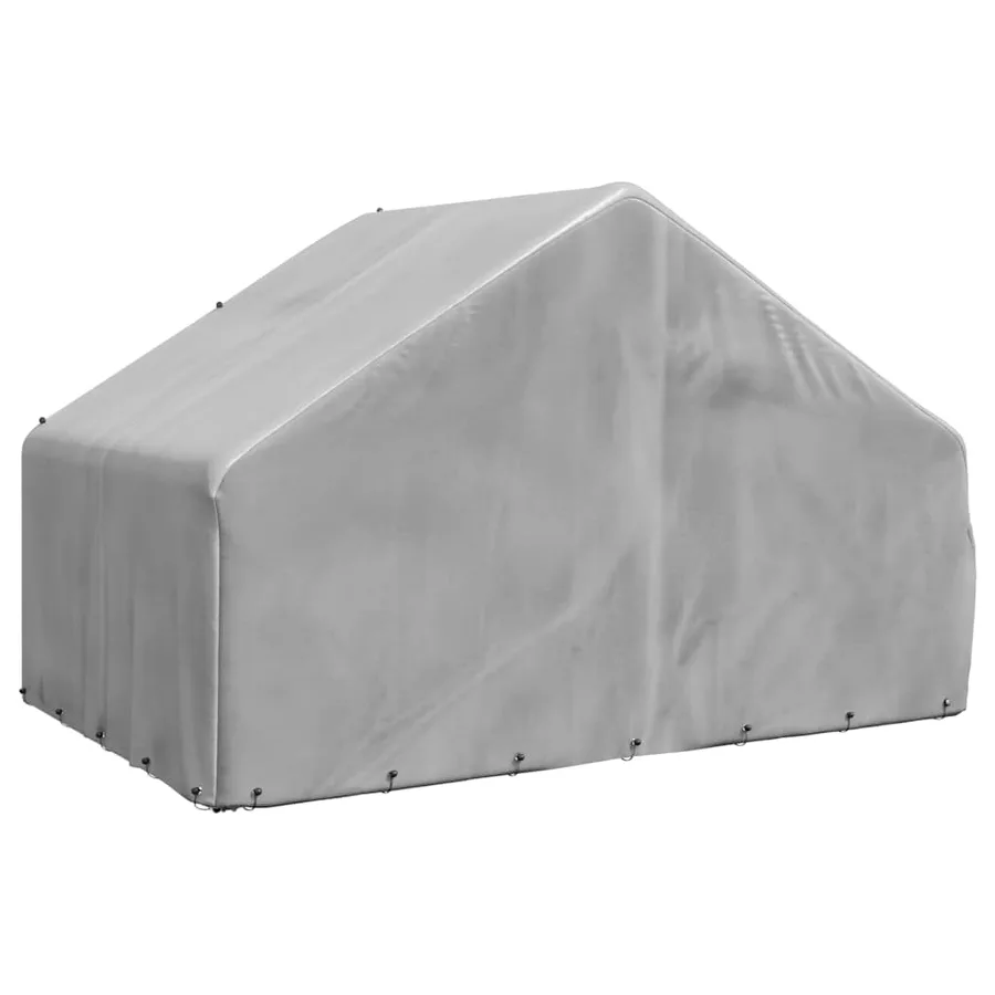 Niche d'extérieur pour chien avec couvercle, 3 x 2 x 1,9 m, acier galvanisé - 5