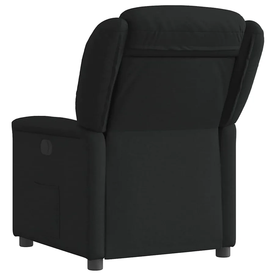 Fauteuil inclinable électrique Noir Tissu - 7