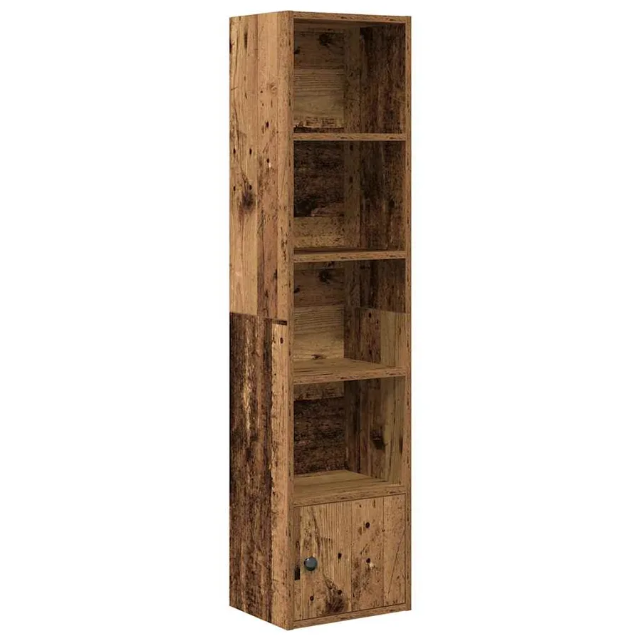 Bibliothèque vieux bois 31x24x127 cm bois d'ingénierie - 2