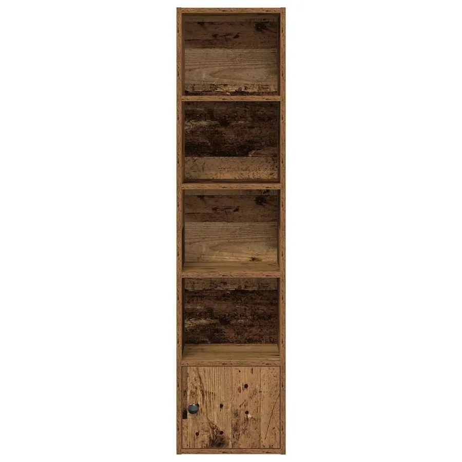 Bibliothèque vieux bois 31x24x127 cm bois d'ingénierie - 4