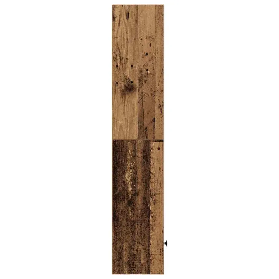 Bibliothèque vieux bois 31x24x127 cm bois d'ingénierie - 5
