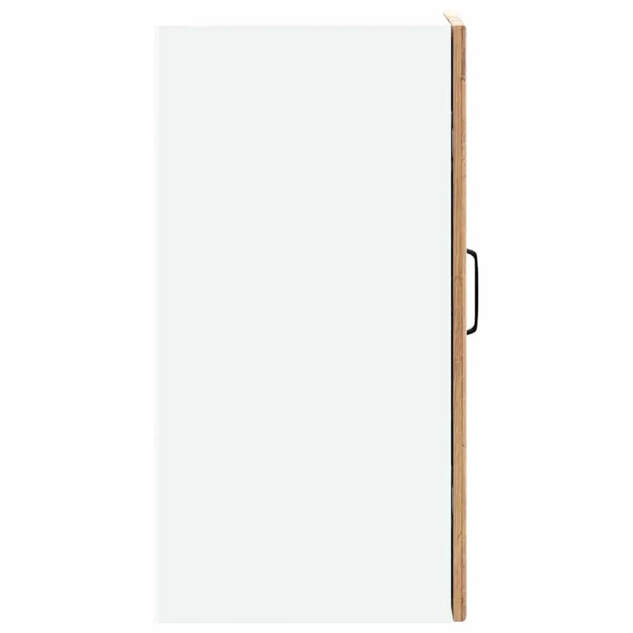 Armoire murale de cuisine Kalmar vieux bois bois d'ingénierie - 5