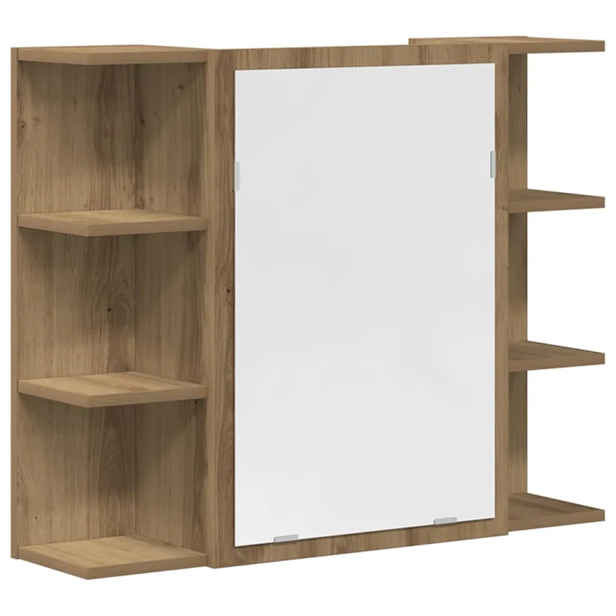 Ensemble de meubles salle de bain 3 pcs bois d'ingénierie - 9
