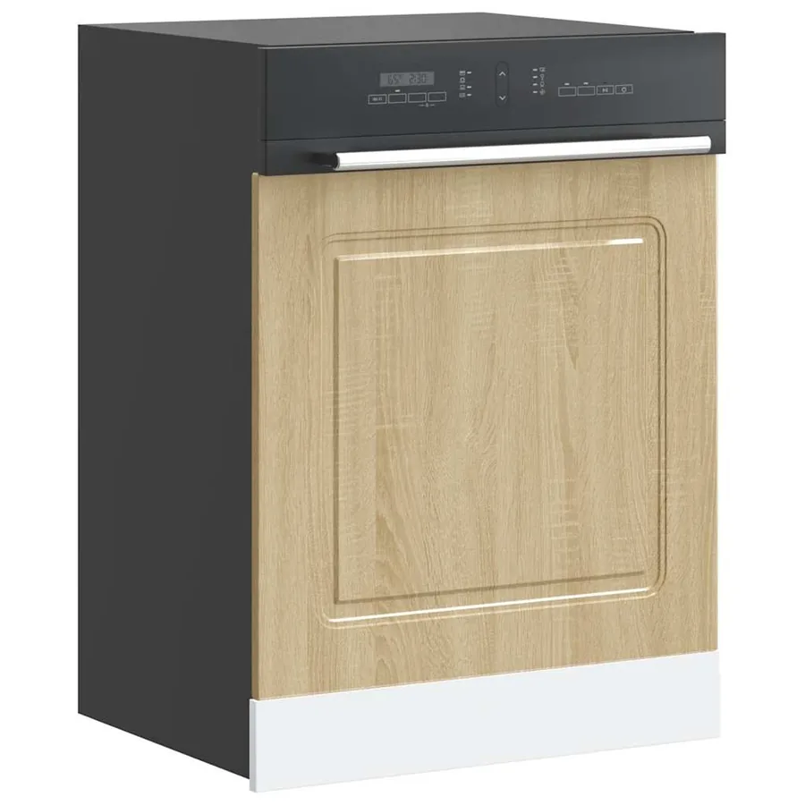 Panneau de lave-vaisselle Kalmar chêne sonoma 60x1,5x57 cm