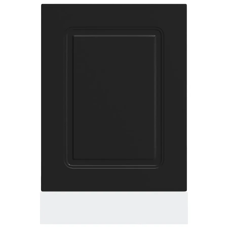 Panneau de lave-vaisselle Kalmar noir 45x1,5x57 cm - 4