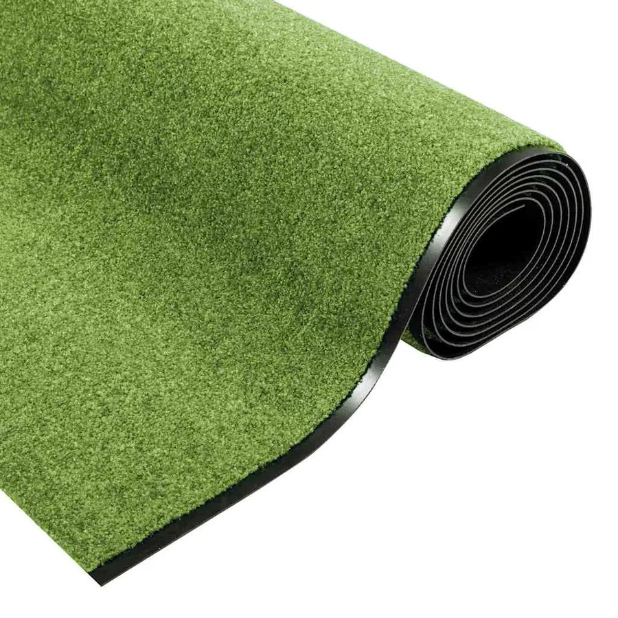 Tapis d'entrée Vert et Noir 120 x 400 cm 100% Polyamide - 5