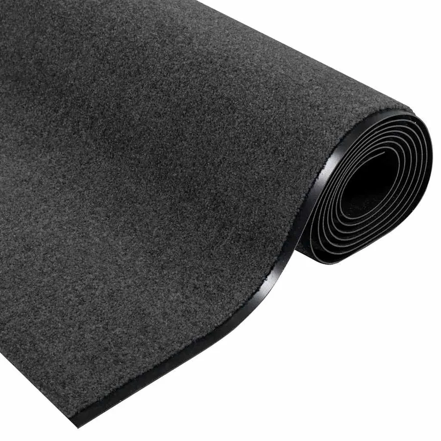 Tapis d'entrée Anthracite et noir 120 x 400 cm 100% Polyamide - 5