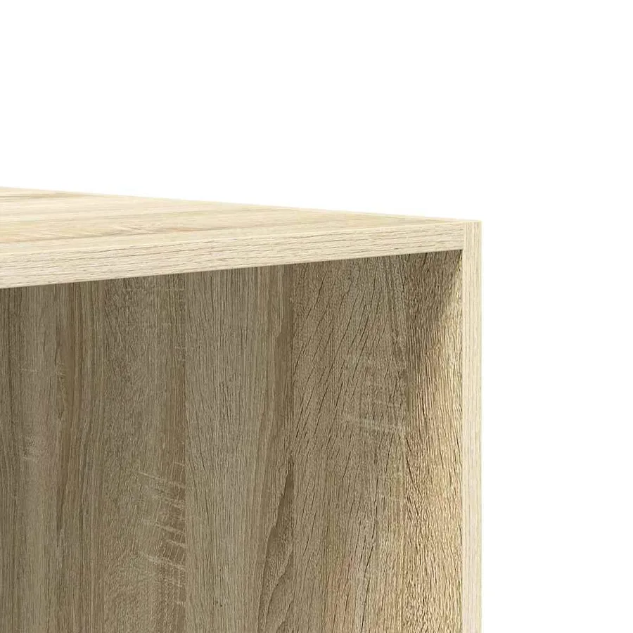 Garde-robe Chêne sonoma 100x50x200 cm Bois d'ingénierie - 7