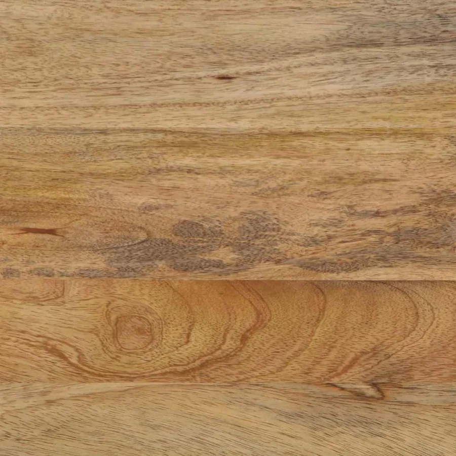 Table basse marron 100x54x40 cm bois massif de manguier - 10