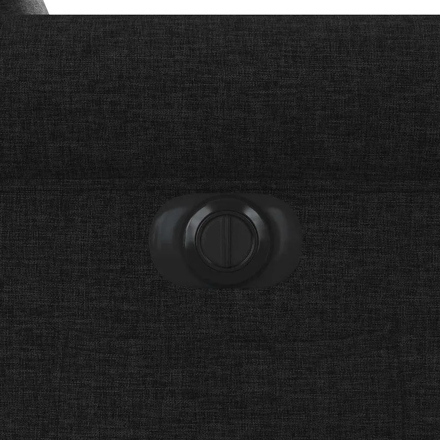 Fauteuil inclinable électrique Noir Tissu - 12