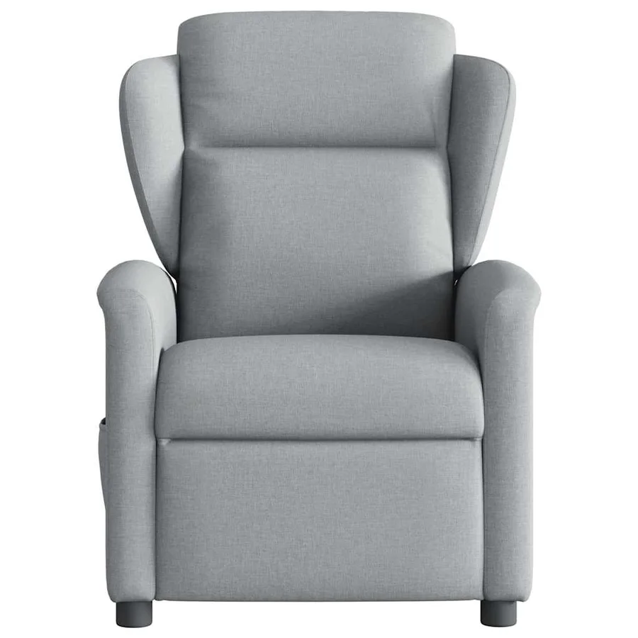 Fauteuil inclinable Gris clair Tissu - 3