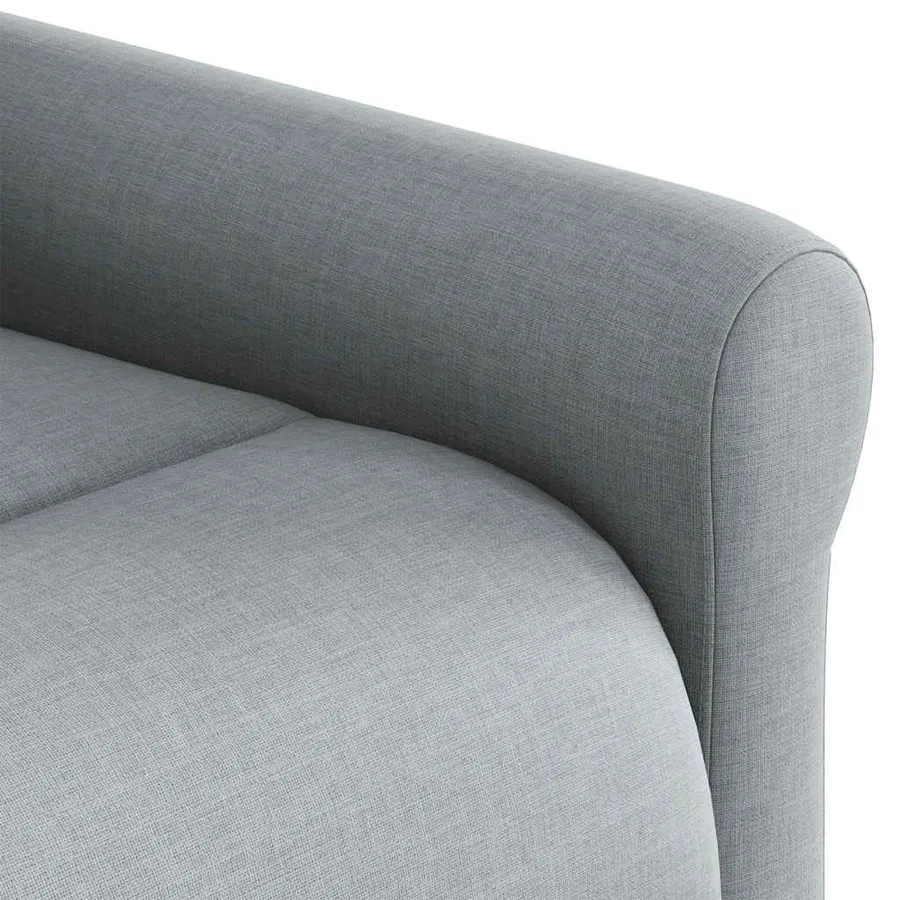 Fauteuil inclinable électrique Gris clair Tissu - 11