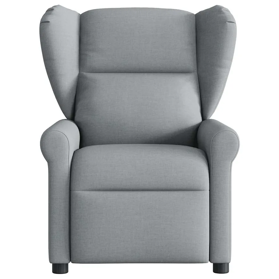 Fauteuil inclinable électrique Gris clair Tissu - 4