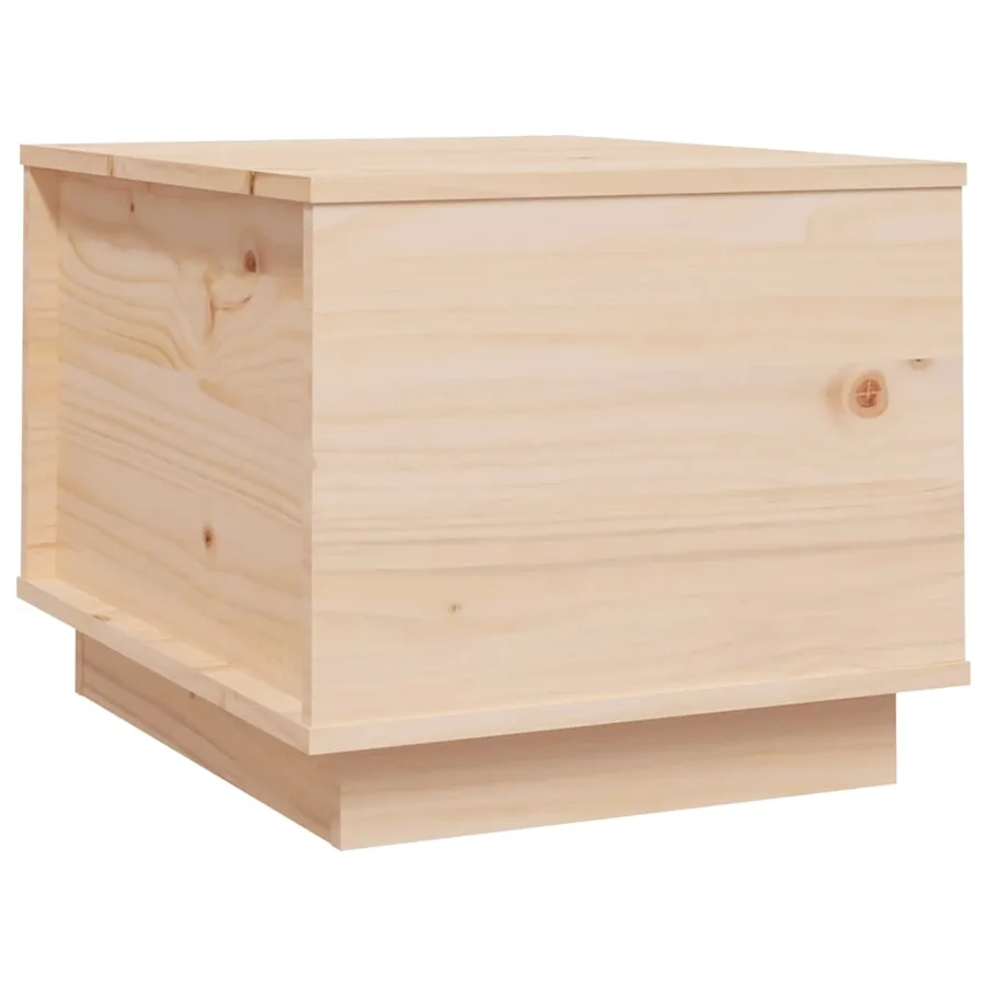 Table basse 40x50x35 cm Bois massif de pin - 2