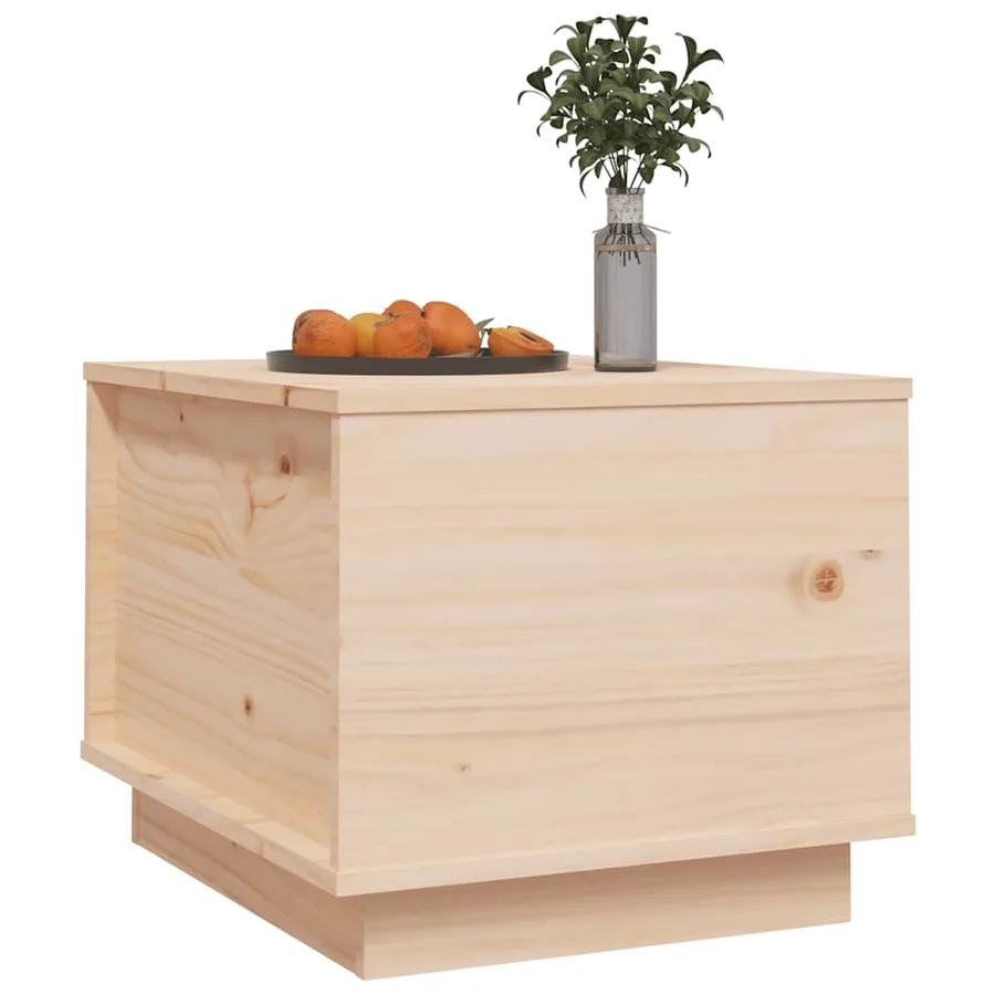 Table basse 40x50x35 cm Bois massif de pin - 4