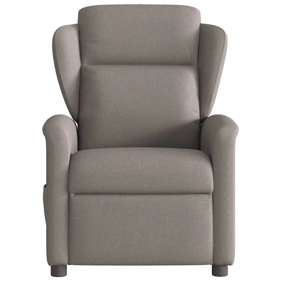 Fauteuil inclinable Taupe Tissu - 3