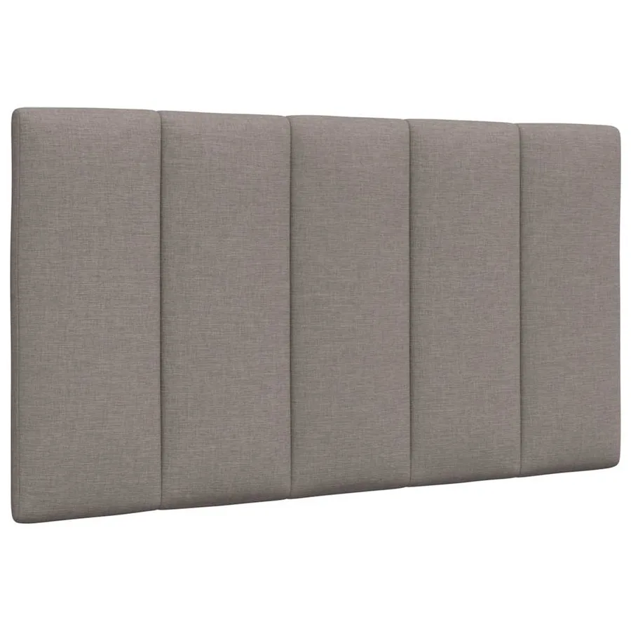 Lit avec matelas Hanko taupe 80x200 cm tissu - 9