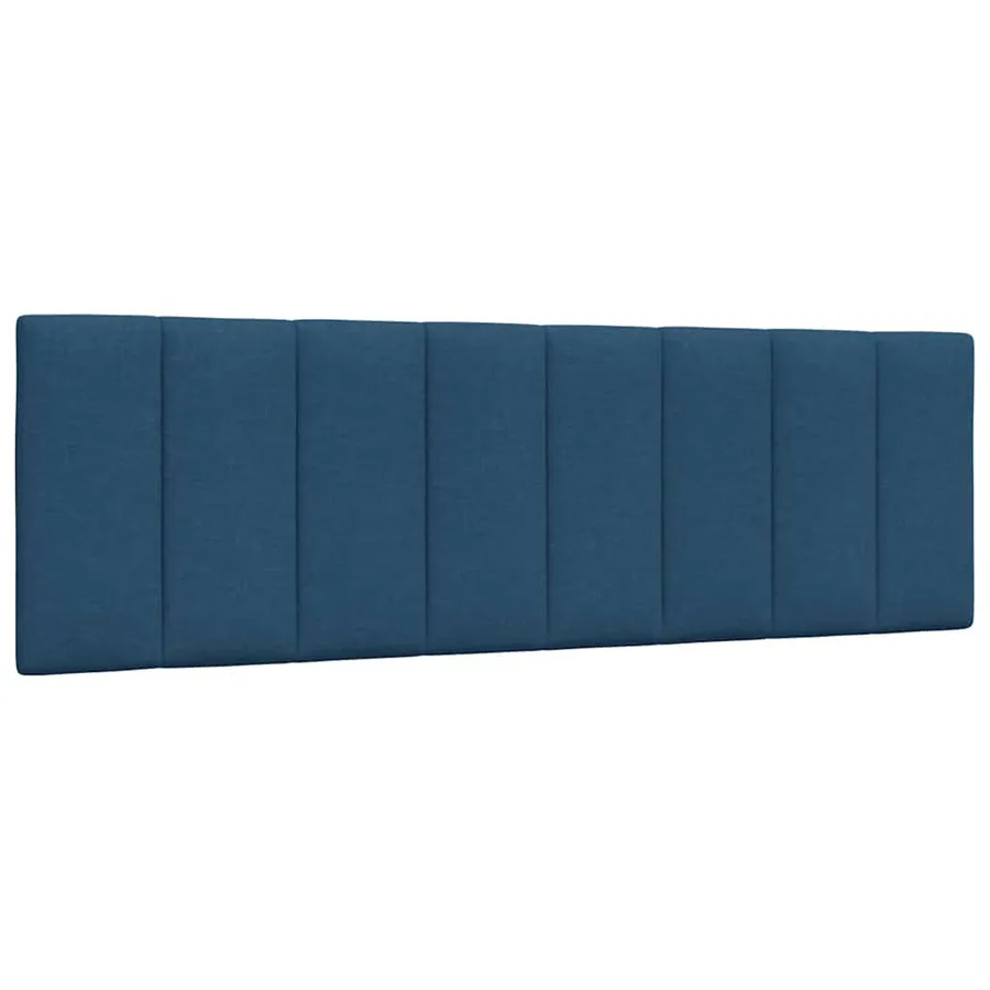 Coussin de tête de lit Hanko bleu 160 cm tissu