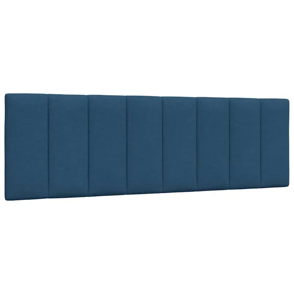 Coussin de tête de lit Hanko bleu 160 cm tissu