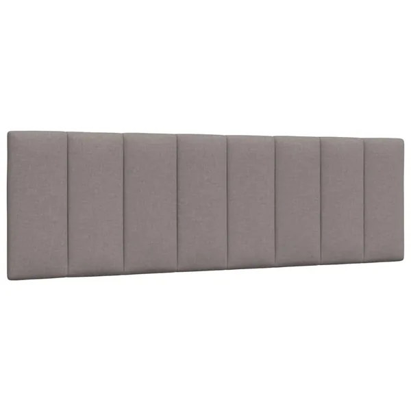 Coussin de tête de lit Hanko taupe 160 cm tissu