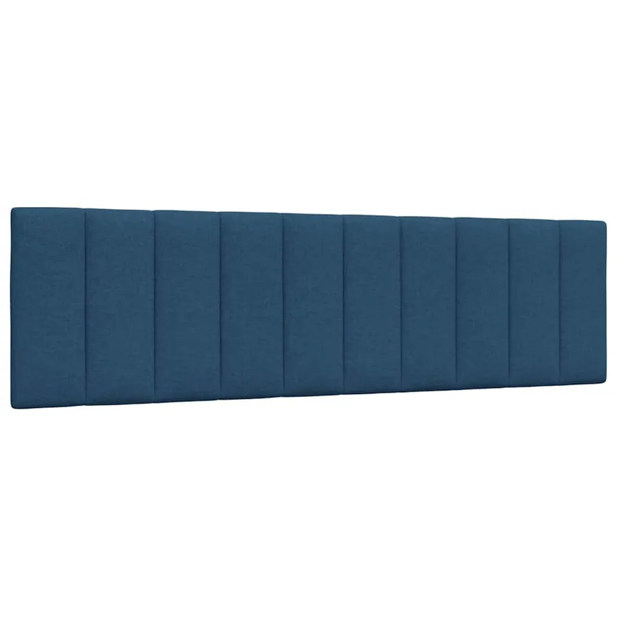 Coussin de tête de lit Hanko bleu 180 cm tissu