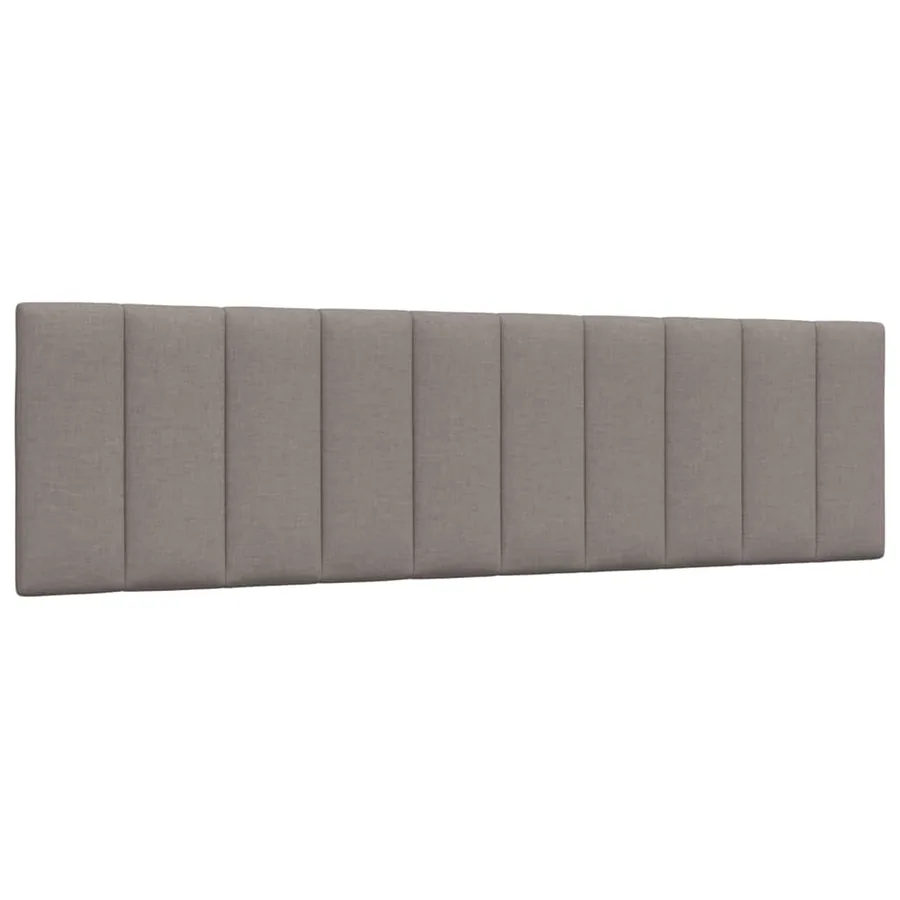 Coussin de tête de lit Hanko taupe 180 cm tissu