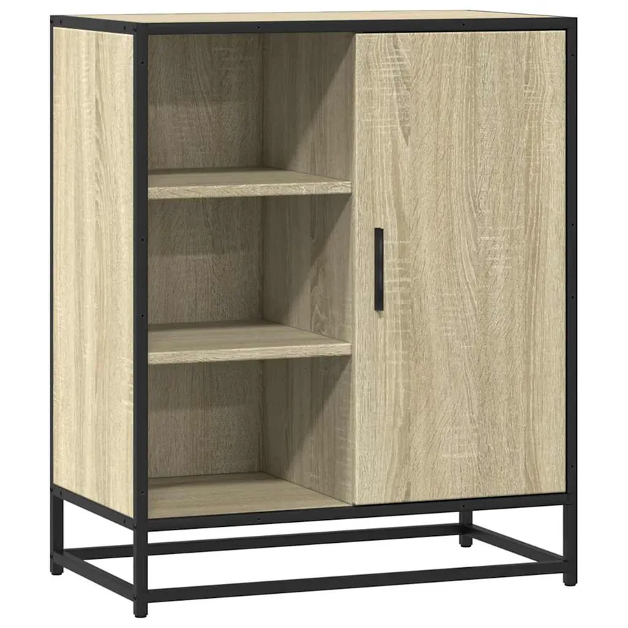 Buffet chêne sonoma 62x35x76 cm bois d'ingénierie - 2