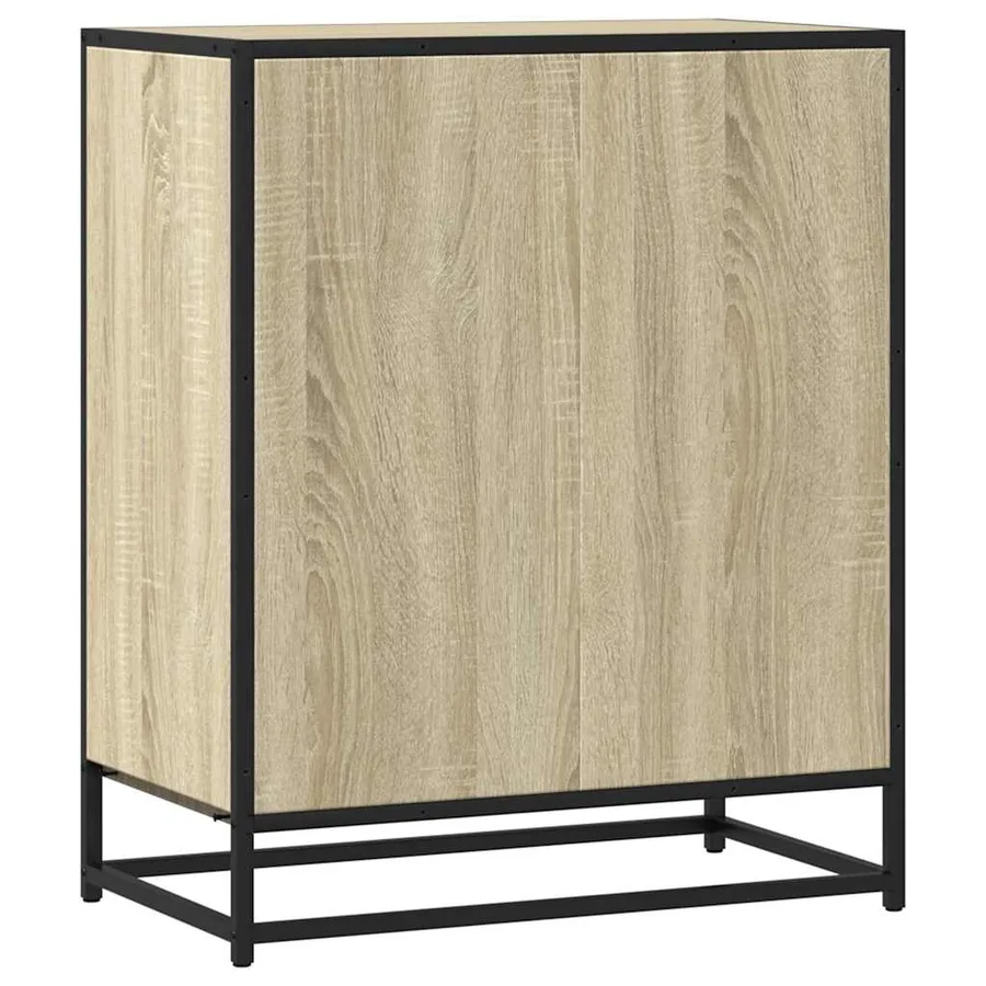 Buffet chêne sonoma 62x35x76 cm bois d'ingénierie - 6
