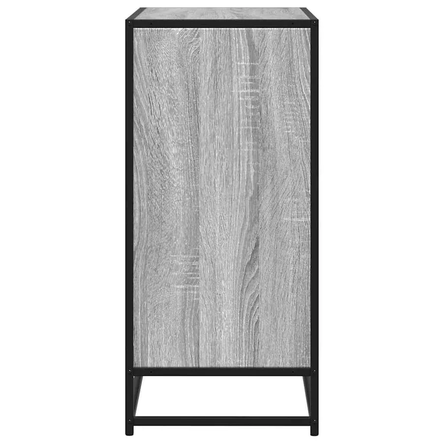 Buffet sonoma gris 62x35x76 cm bois d'ingénierie - 5