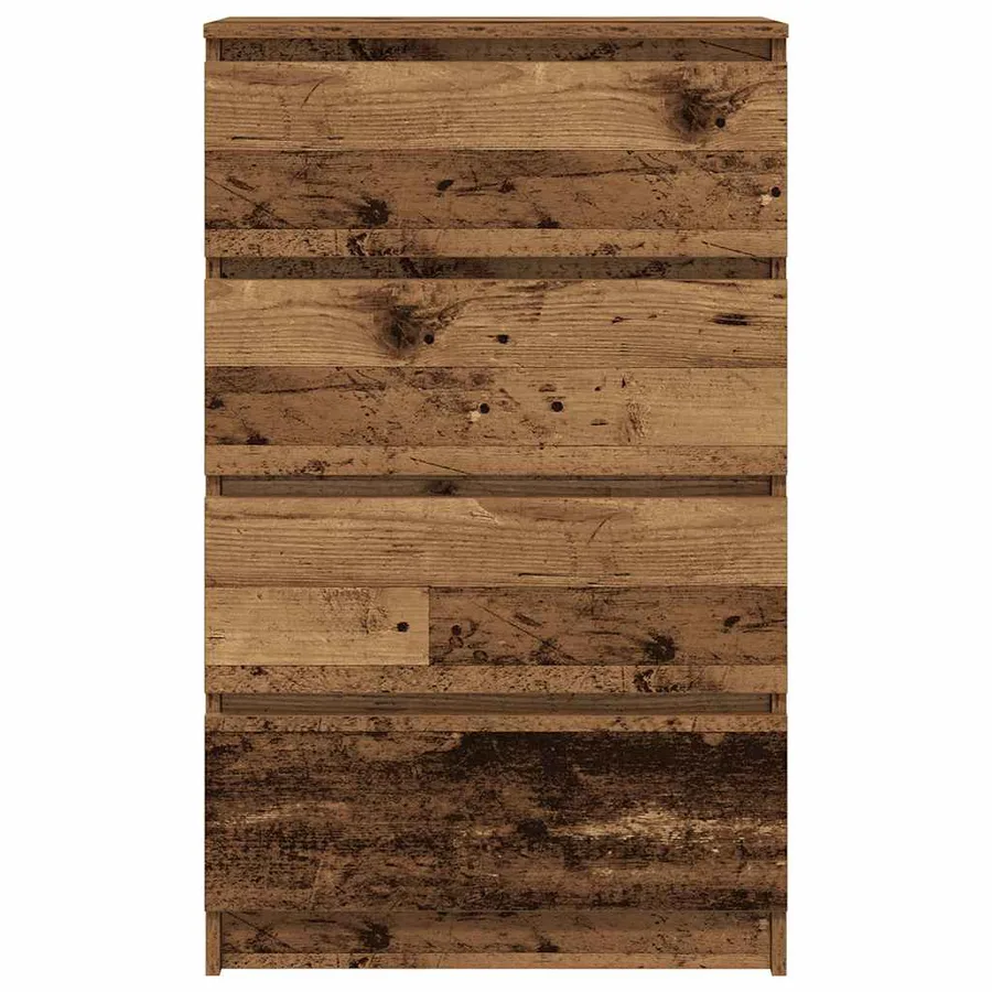 Buffet vieux bois 60x35x98,5 cm bois d'ingénierie - 6