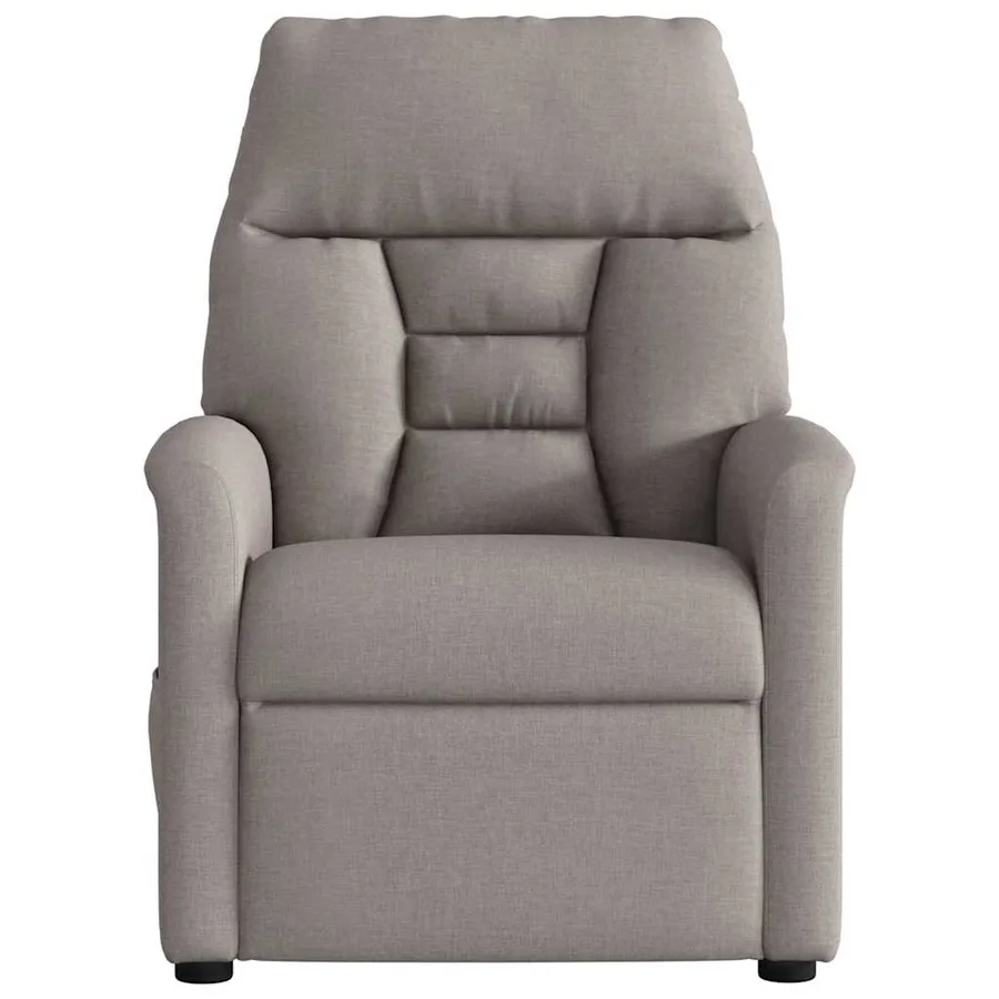 Fauteuil inclinable électrique Taupe Tissu - 5