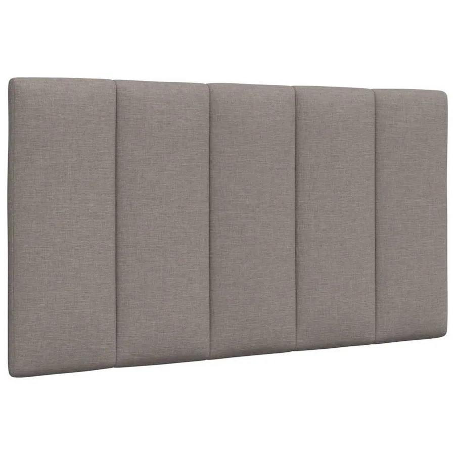 Cadre de lit sans matelas Hanko taupe 90x190 cm tissu - 7