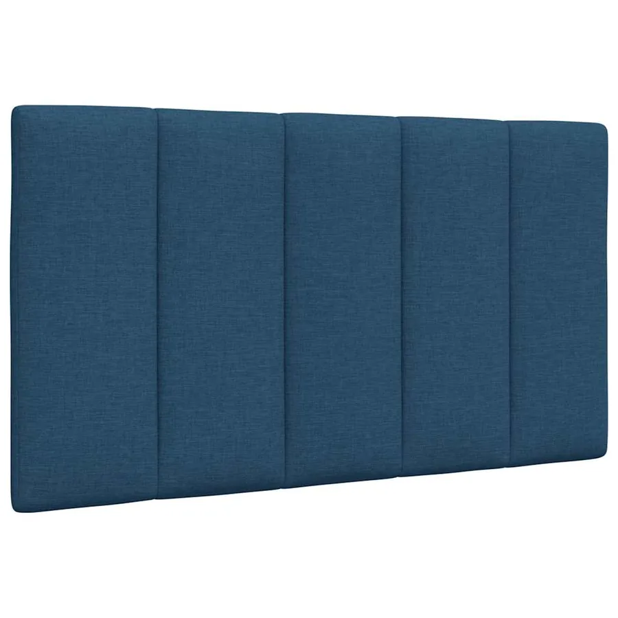 Lit avec matelas Hanko bleu 90x190 cm tissu - 9