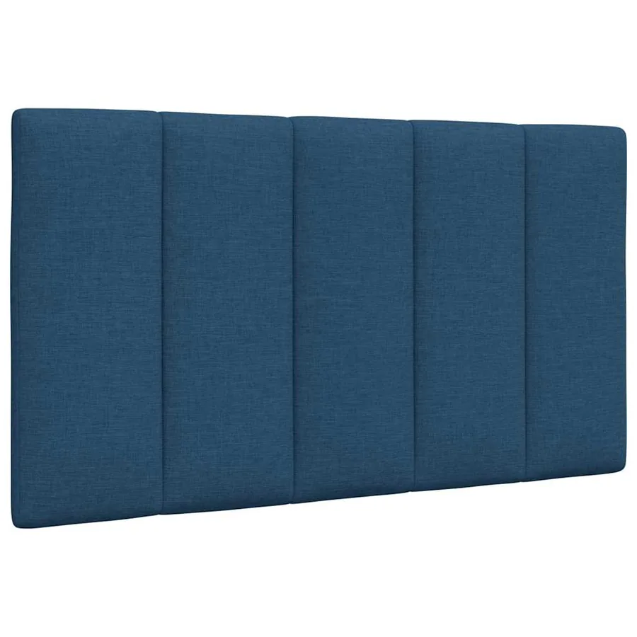 Lit avec matelas Hanko bleu 90x200 cm tissu - 9