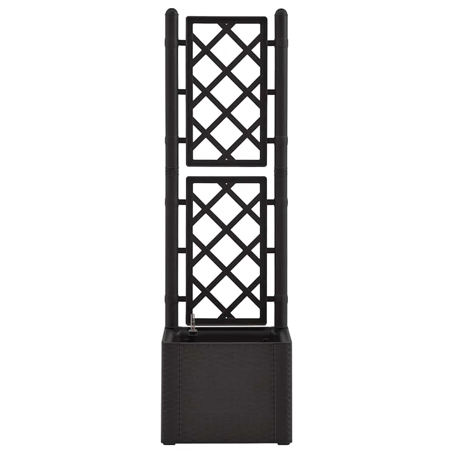 Garden raised bed trellis watering system Anthracite - 4