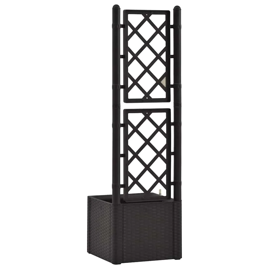 Garden raised bed trellis watering system Anthracite - 6