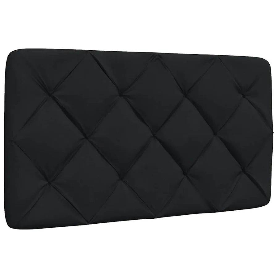 Cadre de lit avec LED sans matelas noir 80x200 cm tissu - 8