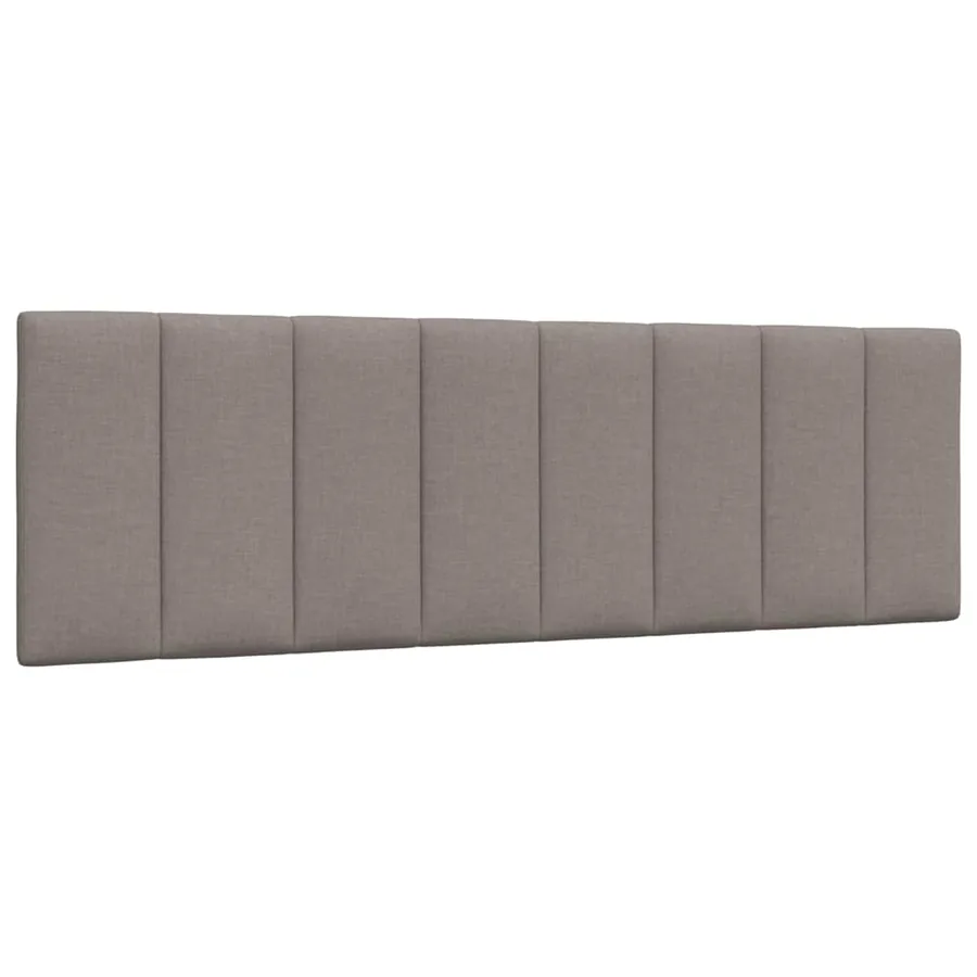 Cadre de lit sans matelas Hanko taupe 160x200 cm tissu - 8