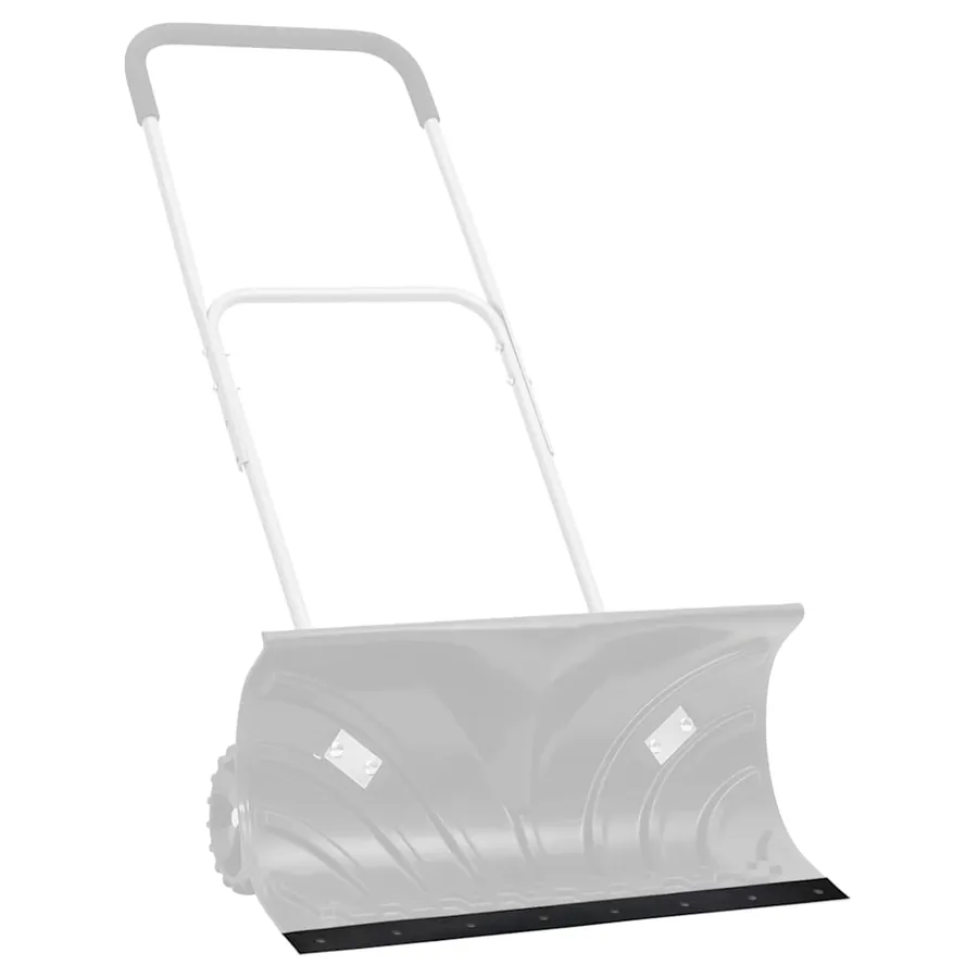 Bordure en caoutchouc de chasse-neige noir 180x10x2 cm - 6