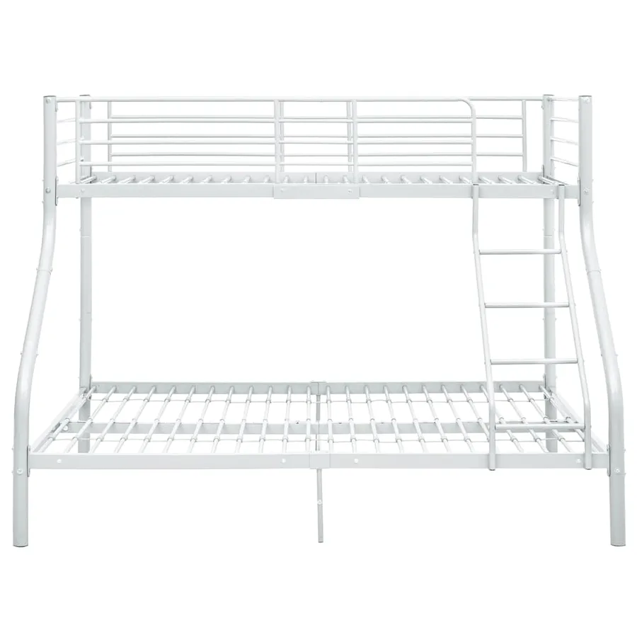 Cadre de lit superposé sans matelas Blanc 140x200 cm/90x200 cm - 3