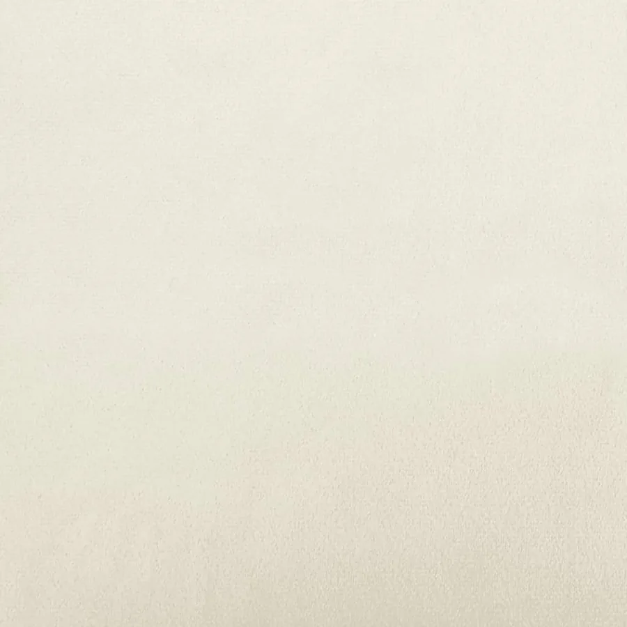Ensemble de canapés 3 pcs avec coussins crème velours - 9
