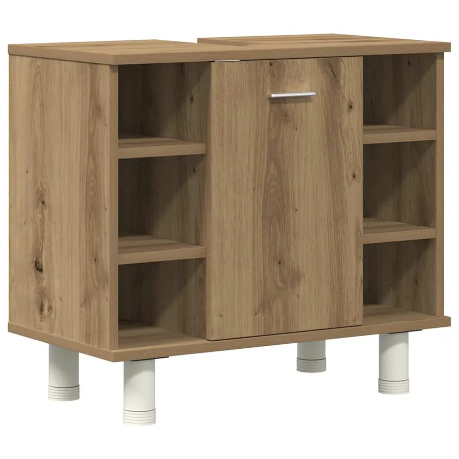 Ensemble de meubles salle de bain 4 pcs bois d'ingénierie - 10
