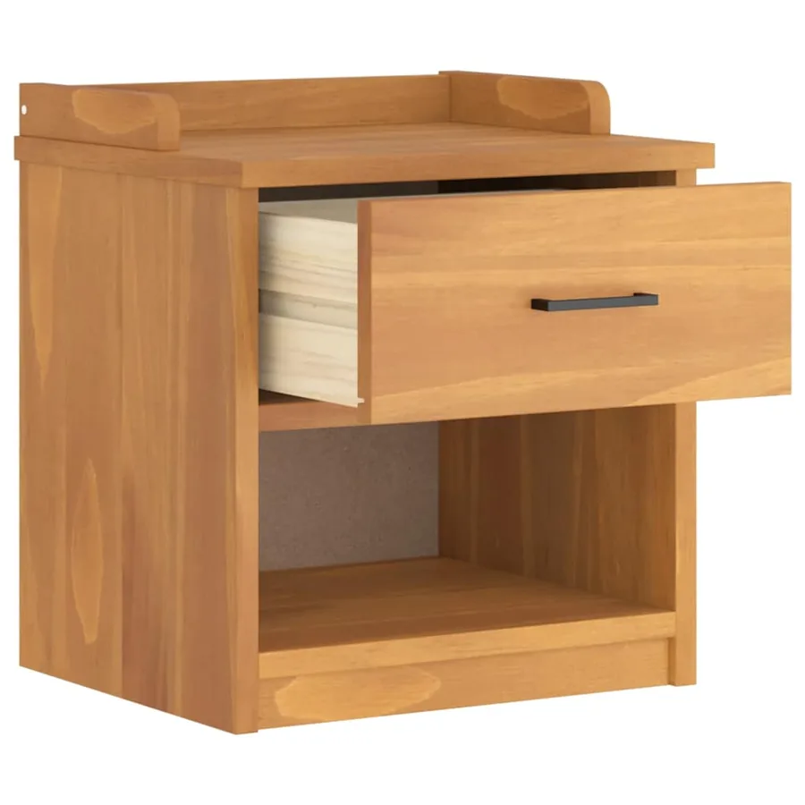 Banc de couloir SANDNES 45x40x50 cm bois de pin massif - 6