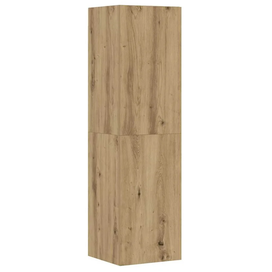 Ensemble de meuble TV mural 8 pcs chêne artisanal - 6