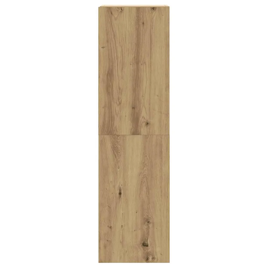 Ensemble de meuble TV mural 8 pcs chêne artisanal - 7