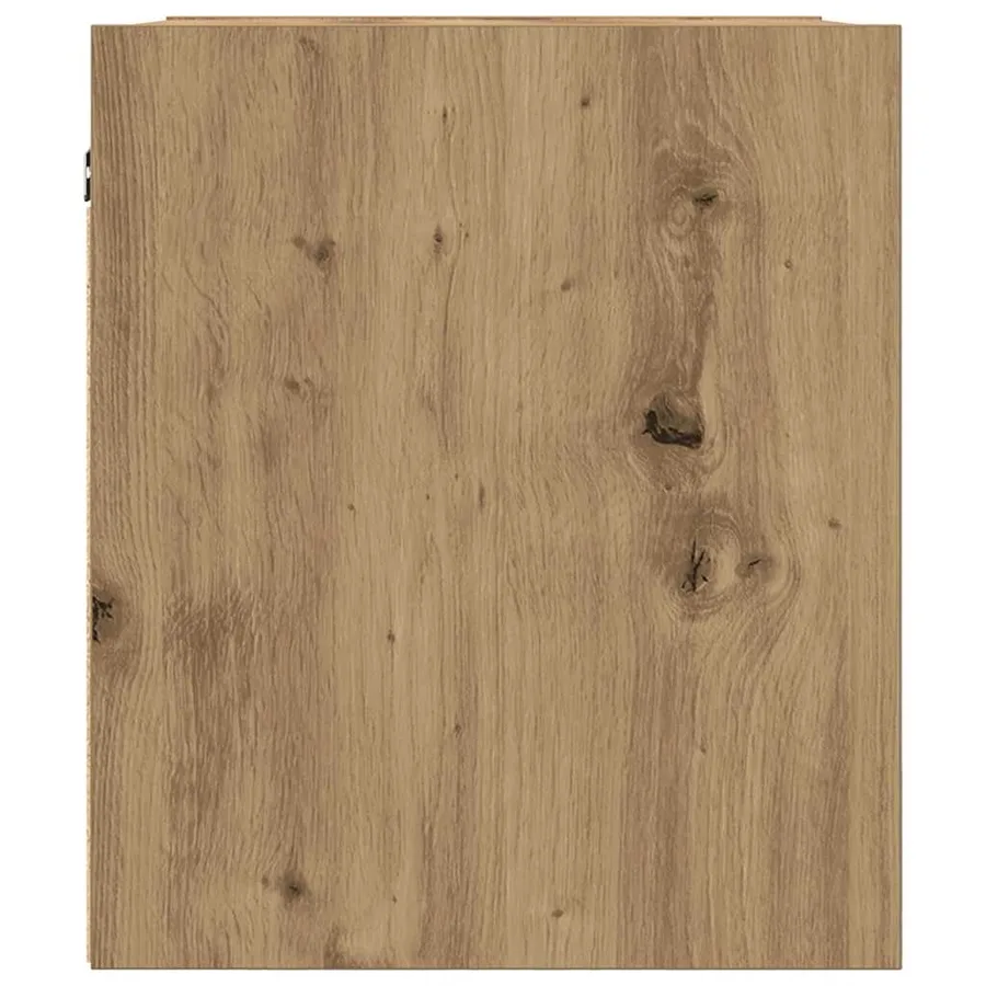 Tables de chevet murales 2 pcs chêne artisanal 38x34x40 cm - 8
