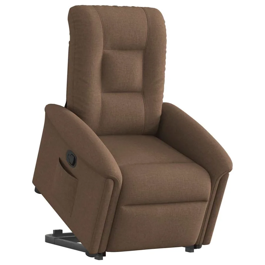 Fauteuil inclinable Marron Tissu