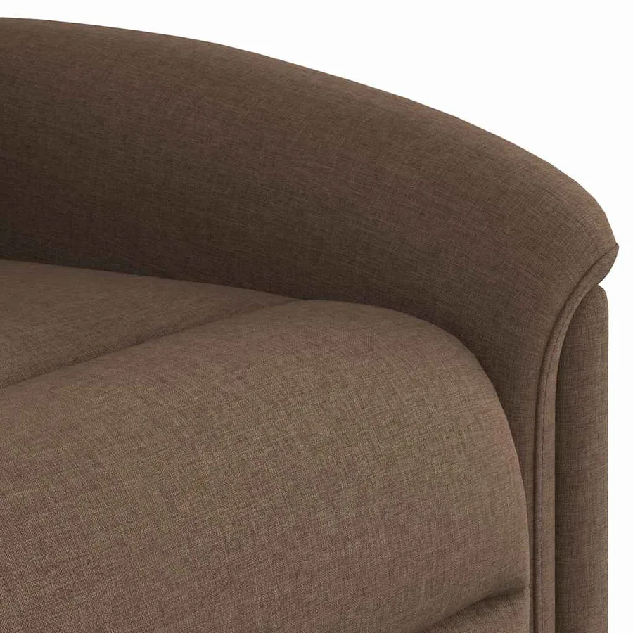 Fauteuil inclinable Marron Tissu - 11