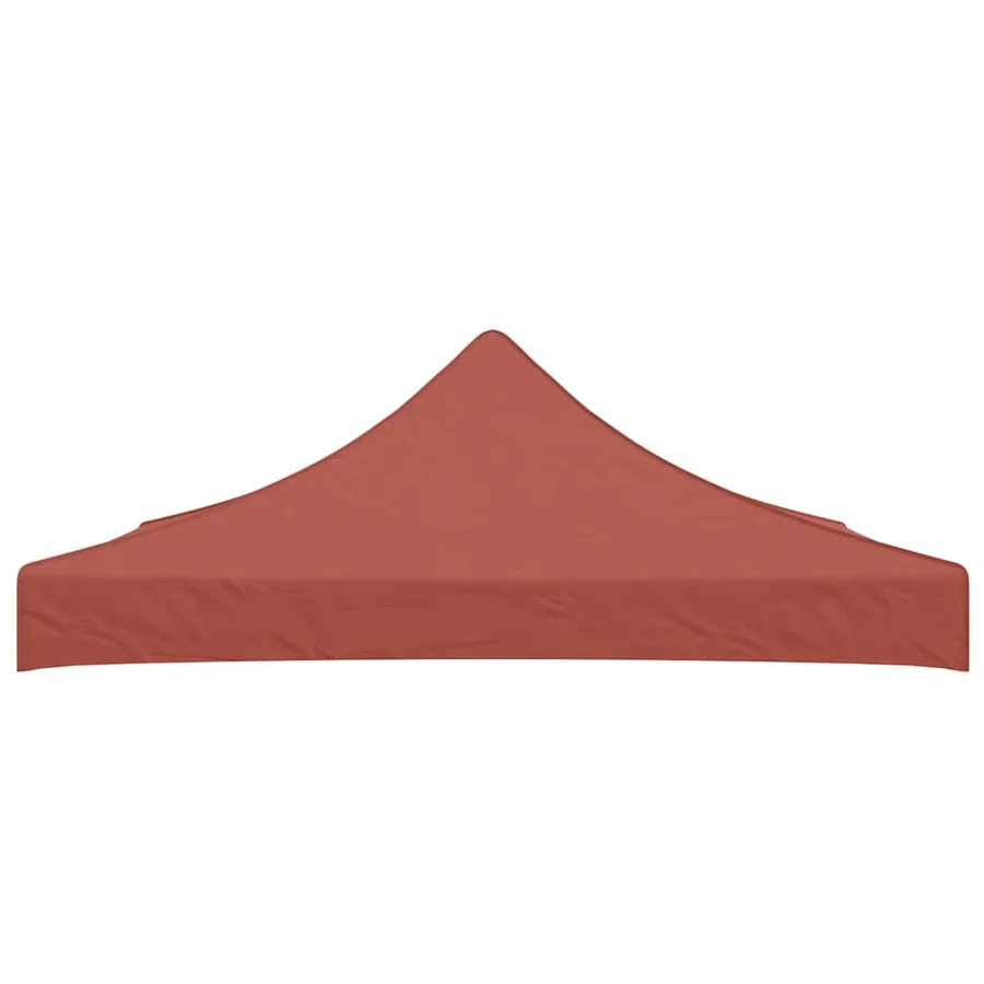 Toit de tente de réception 3x3 m Terre cuite 270 g/m² - 3