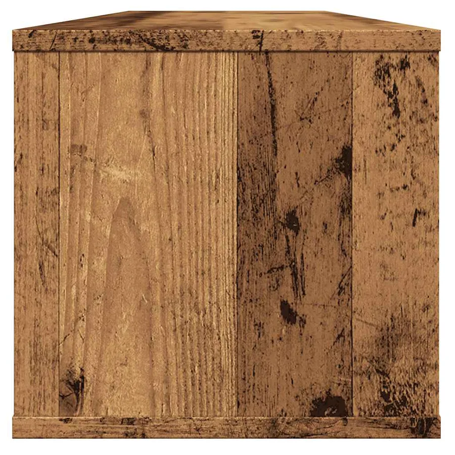 Armoire murale vieux bois 101x30x29 cm bois d'ingénierie - 5